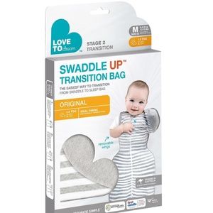 Swaddle Up Transition Bag in Gray - size Medium